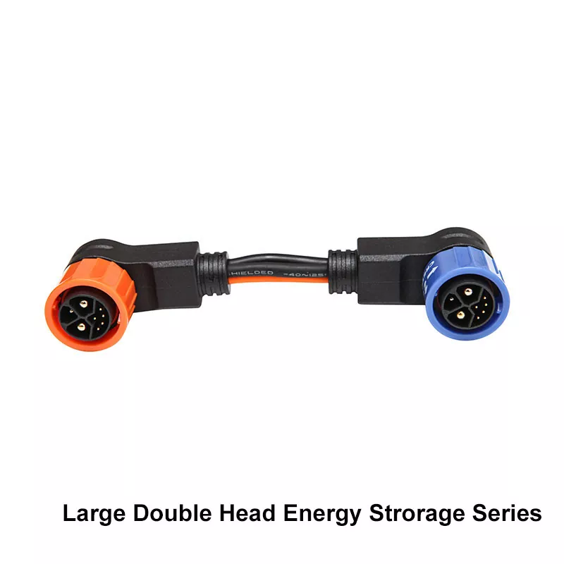 Konektor Penyimpanan Energi Kepala Ganda 2+4Pin